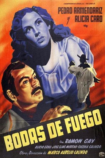 Weddings of fire (1951) poster