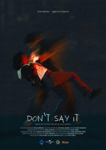 Don't Say It (2025) poster