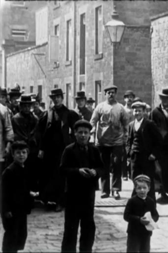Mill Workers Leaving Oldroyd & Sons Mill, Dewsbury (1900) poster