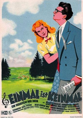 Once Is Never (1955) poster