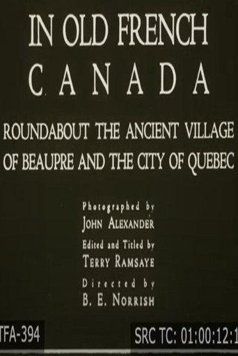 Old French Canada (1921) poster