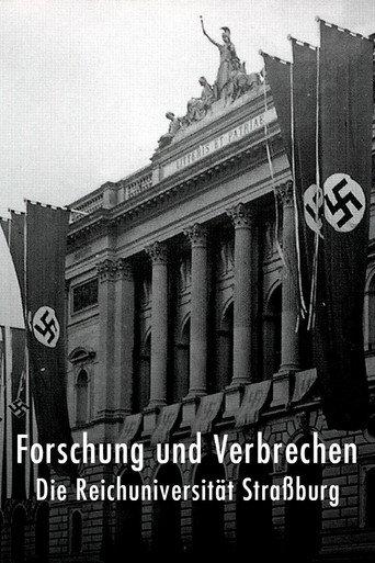 Research and Crime: the Reich University of Strasbourg (2018) poster