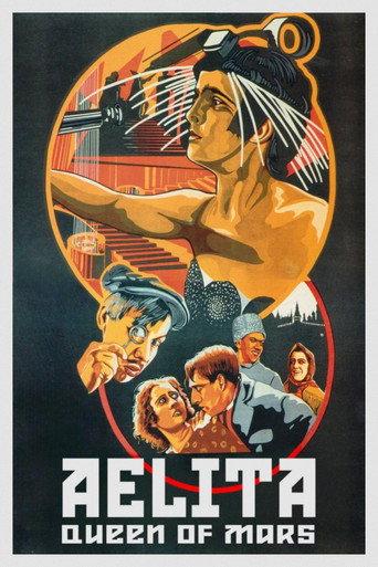 Aelita: Queen of Mars (1924) poster