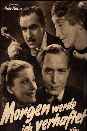 Morgen werde ich verhaftet (1939) poster