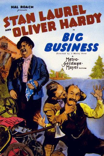 Big Business (1929) poster