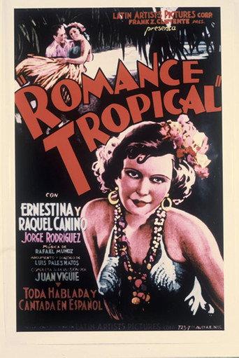 Romance tropical (1934) poster