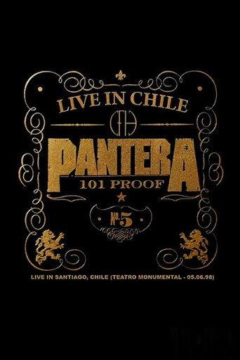 Pantera - Live at Santiago (1998) poster