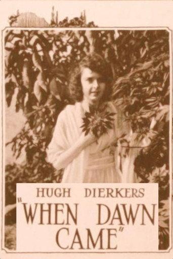 When Dawn Came (1920) poster