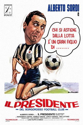 Il presidente del Borgorosso Football Club (1970) poster