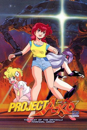 Project A-Ko 2: Plot of the Daitokuji Financial Group (1987) poster