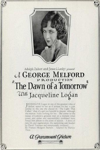 The Dawn of a Tomorrow (1924) poster