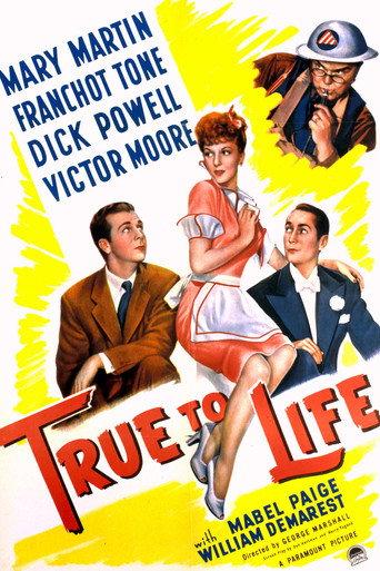 True to Life (1943) poster