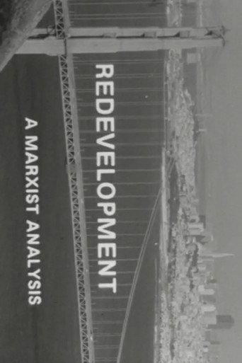 Redevelopment: A Marxist Analysis (1974) poster