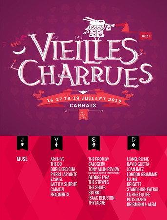 Muse - Vieilles Charrues (2015) poster
