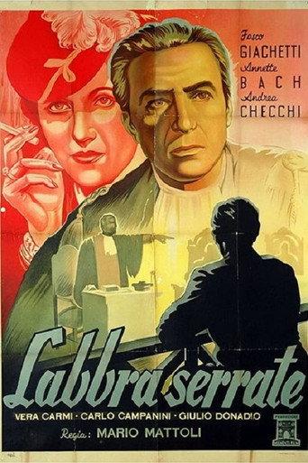Labbra serrate (1942) poster
