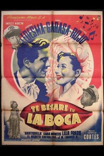 Te besaré en la boca (1950) poster