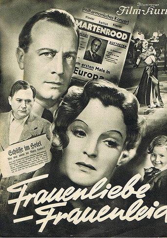 Woman's Love – Woman's Suffering (1937) poster