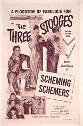 Scheming Schemers (1956) poster