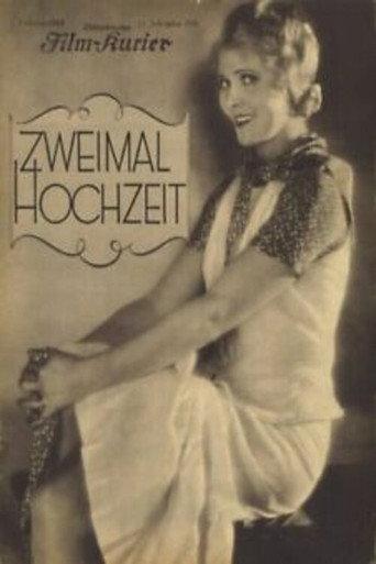 Twice Wedding (1930) poster