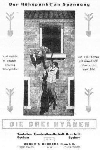 Die drei Hyänen (1914) poster