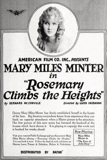 Rosemary Climbs the Heights (1918) poster
