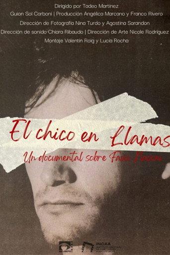 El chico en llamas (2024) poster