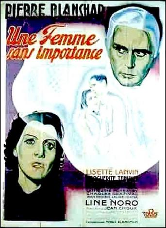 A Woman of No Importance (1937) poster