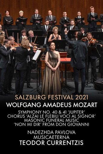 Salzburg Festival 2021: Currentzis conducts Mozart (2021) poster