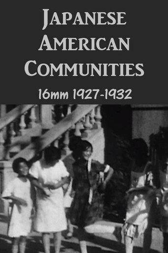 Japanese American Communities (1932) poster