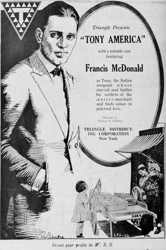 Tony America (1918) poster