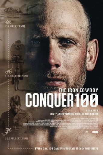 The Iron Cowboy: Conquer 100 (2024) poster