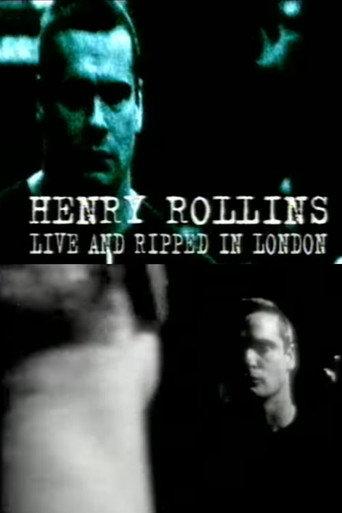 Henry Rollins: Live and Ripped in London (1999) poster