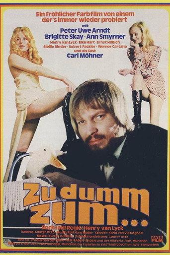Zu dumm zum... (1971) poster