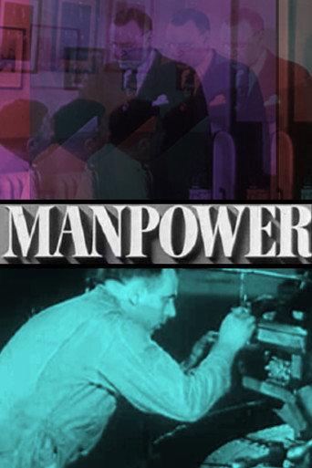 Manpower (1942) poster