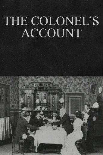 The Colonel's Account (1907) poster