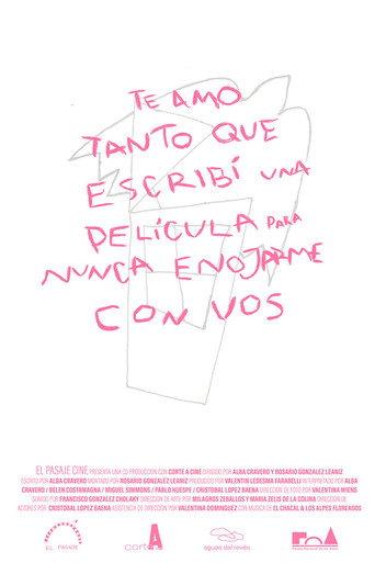I Love You So Much That I Wrote a Movie to Never Get Upset with You (2023) poster