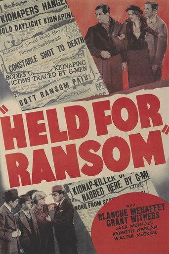 Held For Ransom (1938) poster