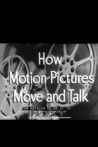 How Motion Pictures Move and Talk (1940) poster