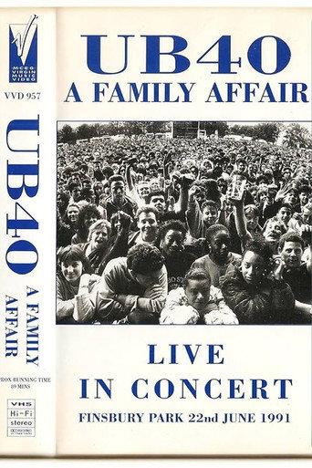 UB40 Live at Finsbury Park (1991) poster