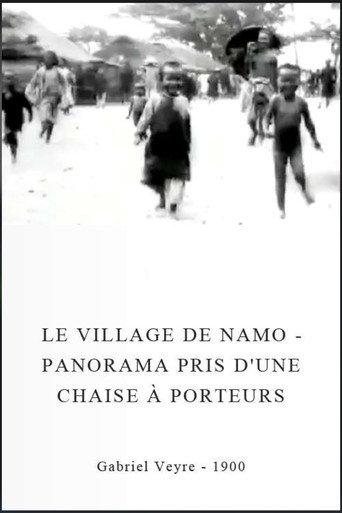 Le village de Namo - Panorama pris d'une chaise à porteurs (1900) poster