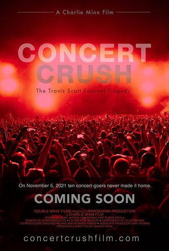 Concert Crush: The Travis Scott Festival Tragedy (2022) poster