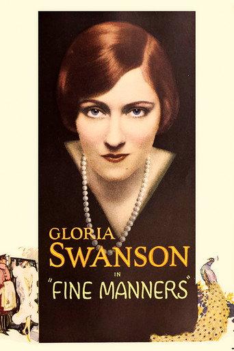 Fine Manners (1926) poster
