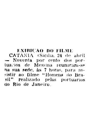 Men of Brazil (1960) poster