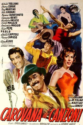 Caravan of songs (1955) poster