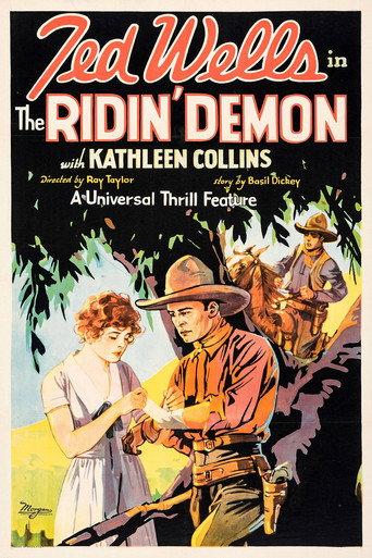 The Ridin' Demon (1929) poster