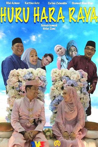 Huru Hara Raya (2017) poster
