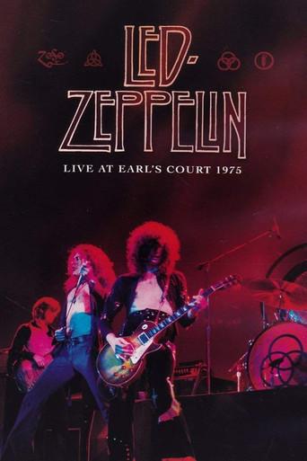 Led Zeppelin - Live At Earl's Court 1975 (2003) poster