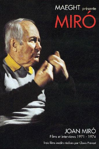 Miró. Litographie d'une affiche (1971) poster