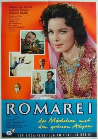 Romarei, the Girl with the Green Eyes (1958) poster