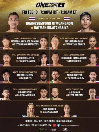 ONE Friday Fights 4: Duangsompong vs. Batman (2023) poster